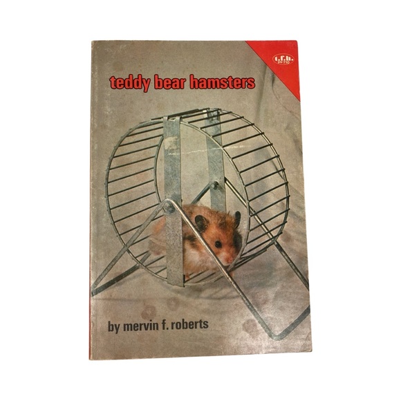 Teddy Bear Hamsters By Mervin F. Roberts Trade Paperback 1974 - Picture 2 of 9